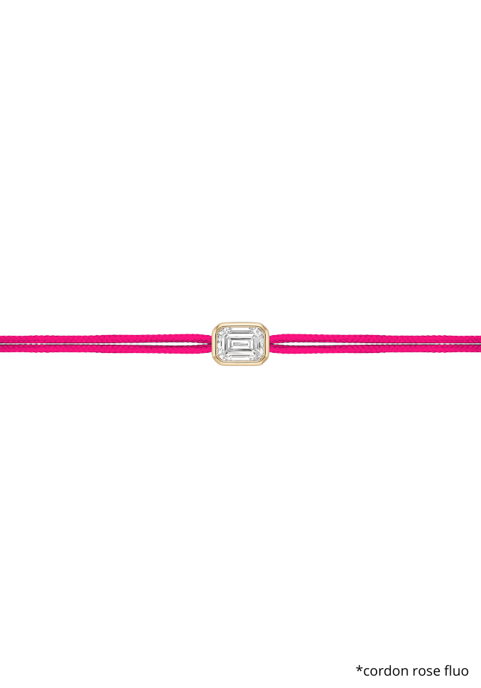 Bracelet The Shapy Shine Doré Émeraude - Love Lab