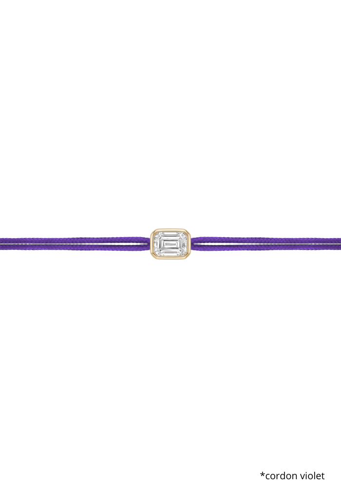 Bracelet The Shapy Shine Doré Émeraude - Love Lab