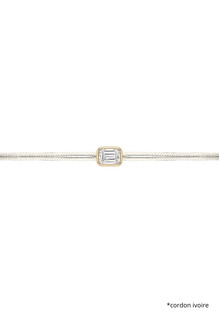 Bracelet The Shapy Shine Doré Émeraude - Love Lab