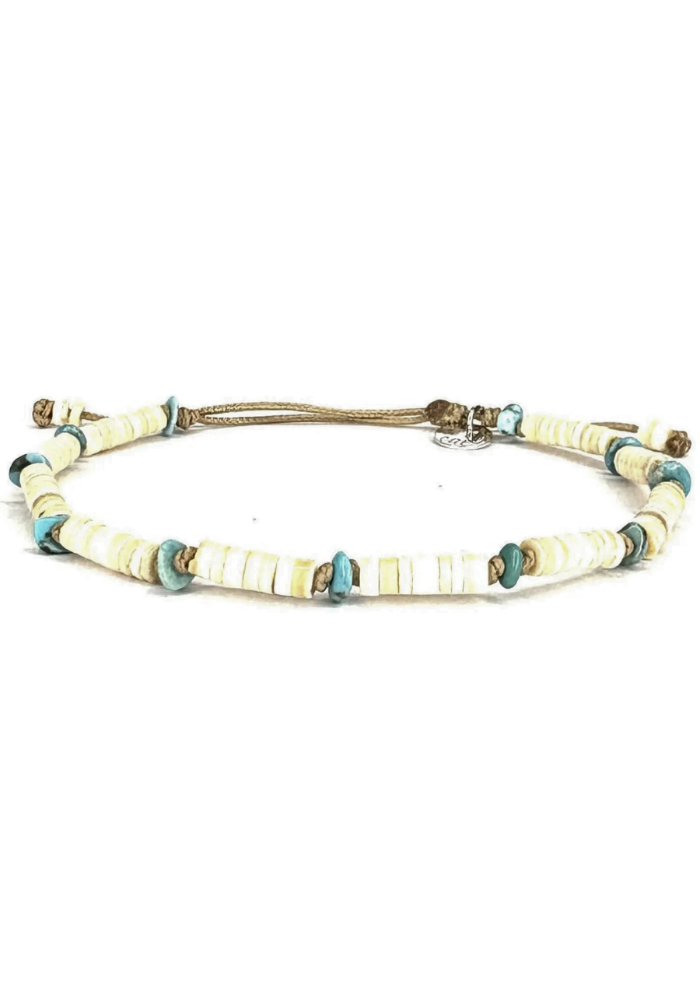 Bracelet Turquoise Heishi - Be By Cat