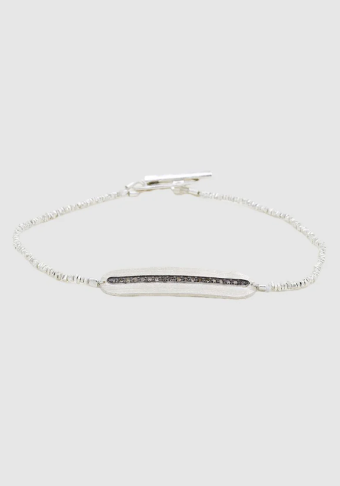 Bracelet Saphale Argenté - Baya Creation Paris