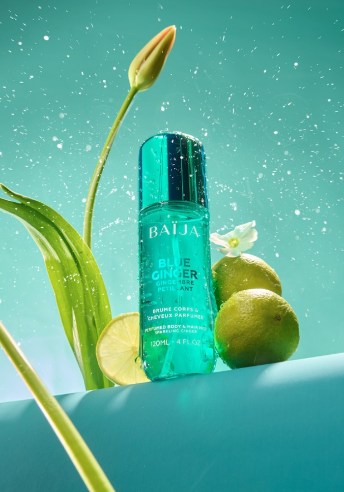 Brume Corps et Cheveux parfumée Blue Ginger 120ml - Baïja