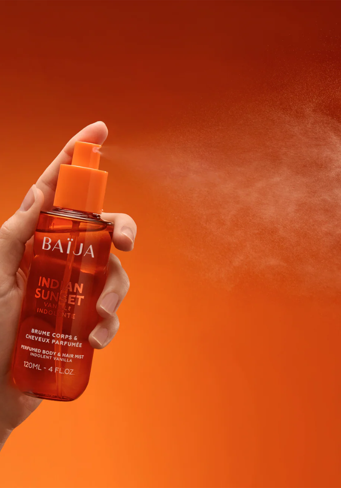 Brume Corps et Cheveux parfumée Indian Sunset 120ml - Baïja
