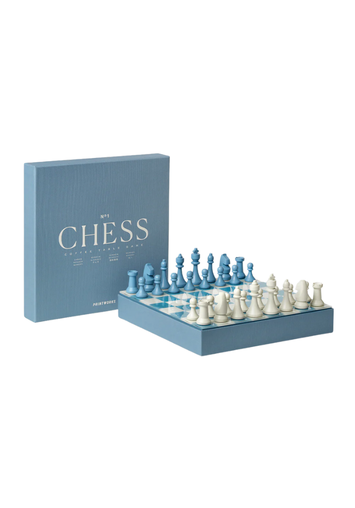 Jeu D'Échec Chess Classic Dusty Blue - Printworks