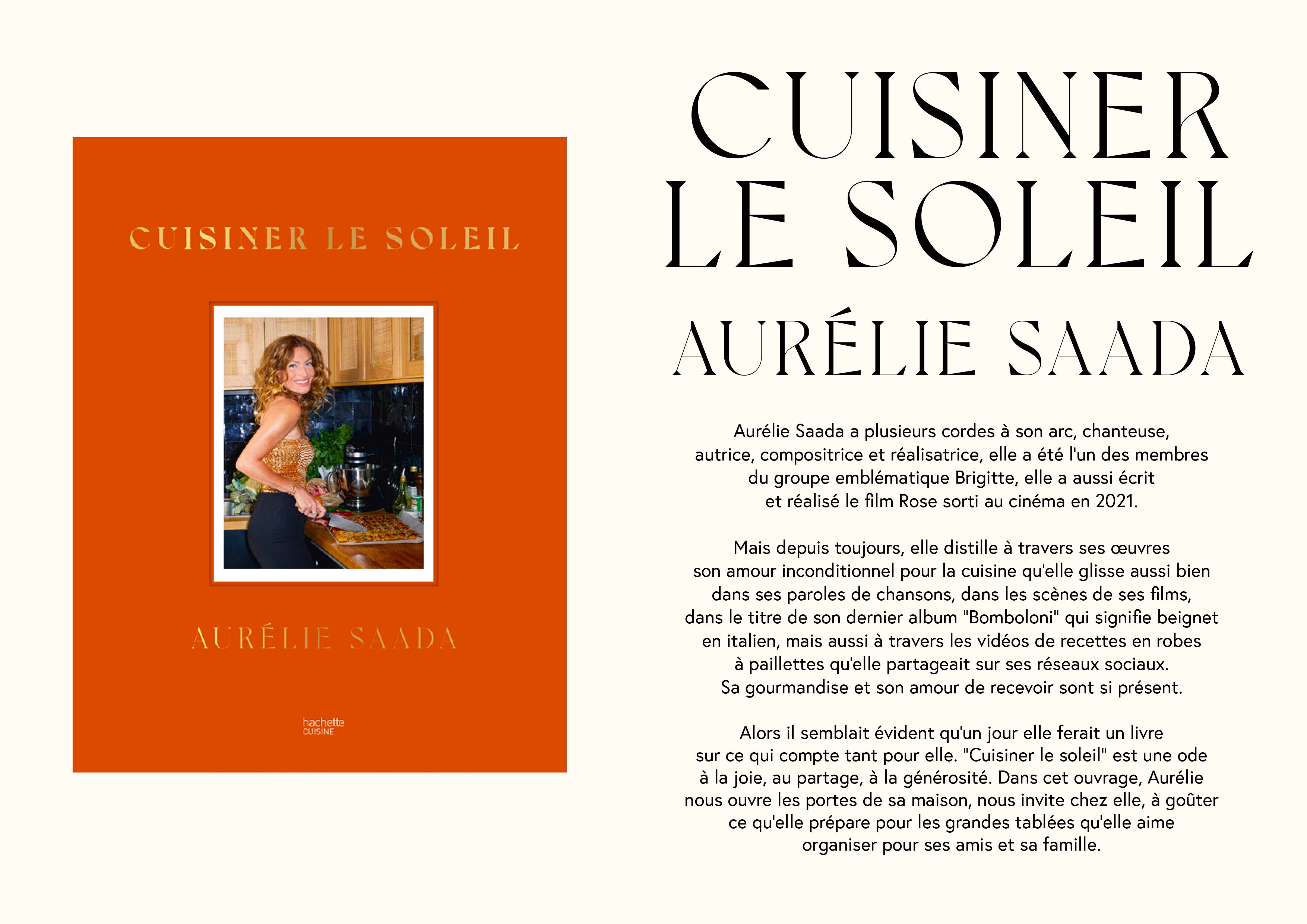 Livre Cuisiner Le Soleil - Hachette 