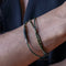 Bracelet 3 Tours Ou Collier Crocodile Slim