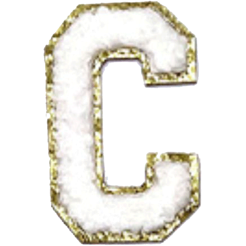 White Letter Columbia Sticker