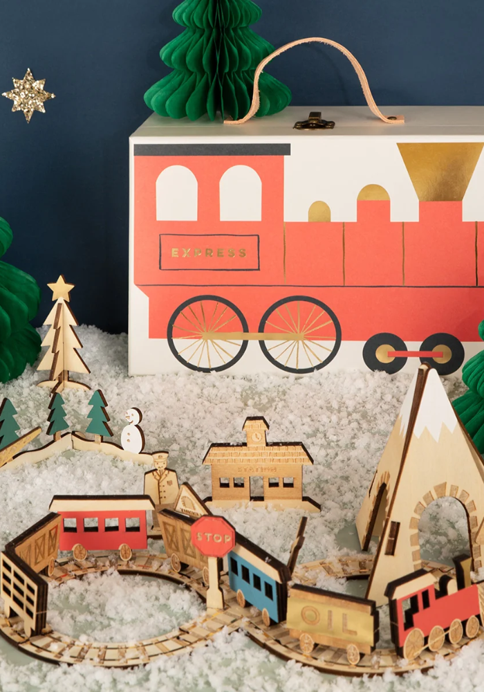 Calendrier De L'avent Train En Bois - Meri Meri