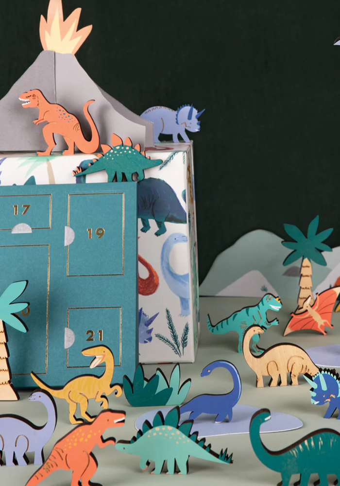 Calendrier De L'avent "Le Temps Des Dinosaures" - Meri Meri