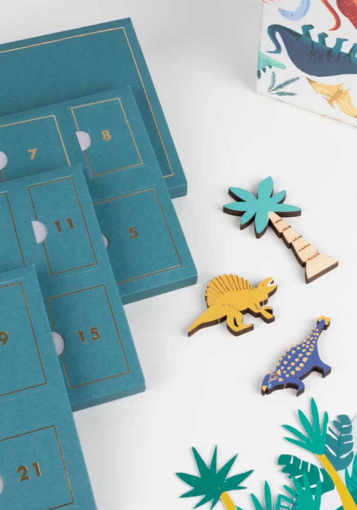 Calendrier De L'avent "Le Temps Des Dinosaures" - Meri Meri