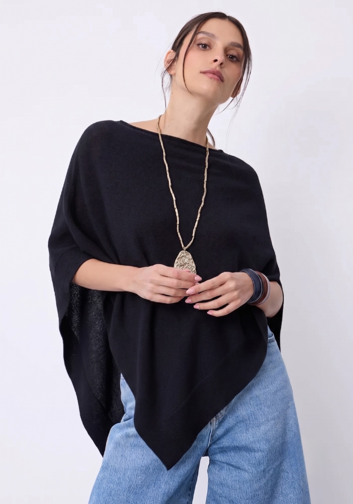 Cape Cachemire Auguste Noir - Notshy