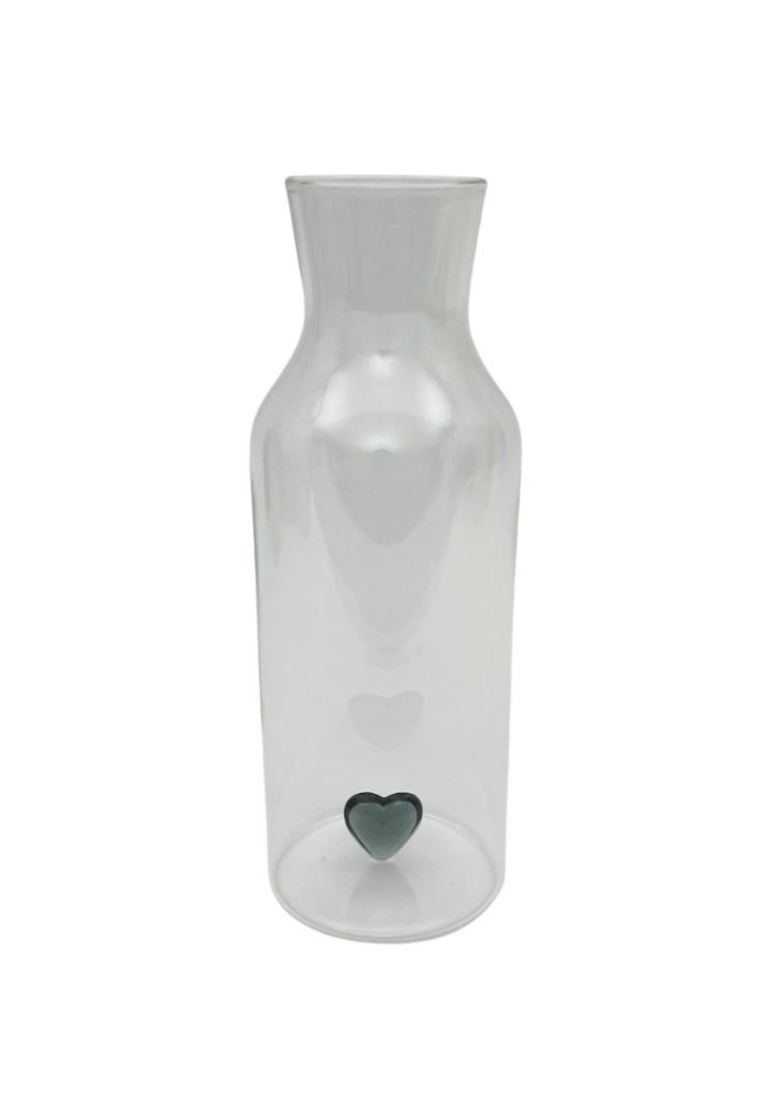 Carafe Heart Smoke - Bazar De Luxe