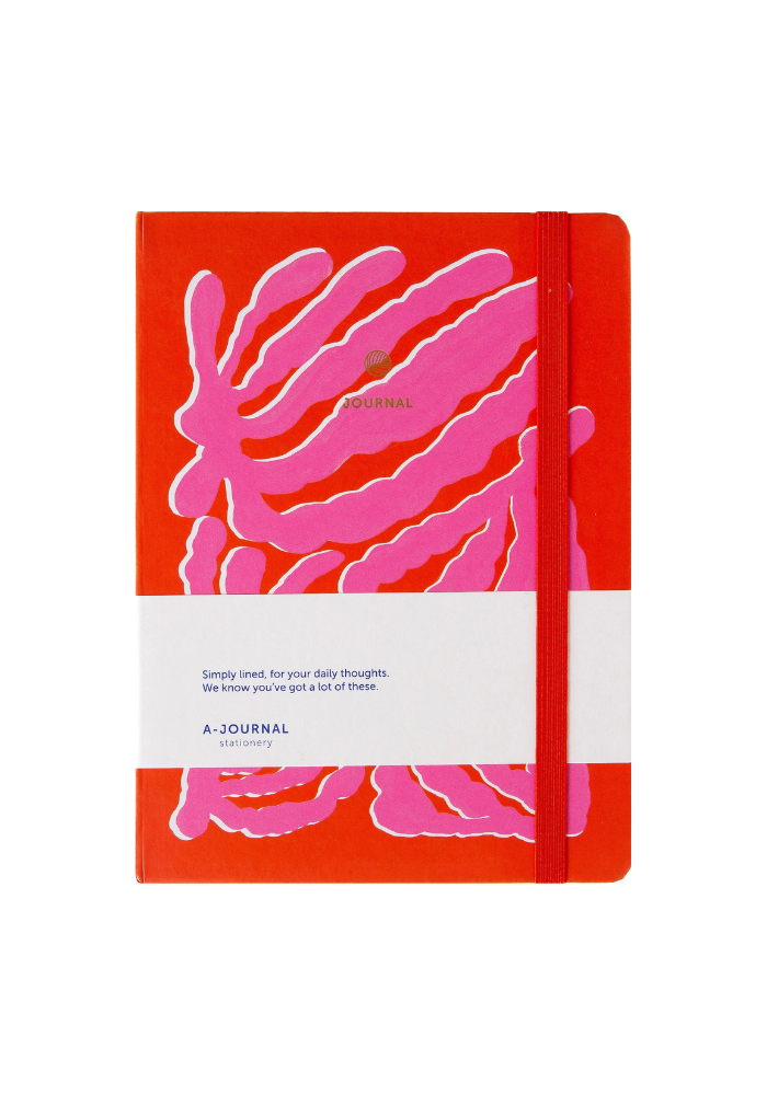 Carnet A-Journal Groovy Rose - Sélectionné par Blush