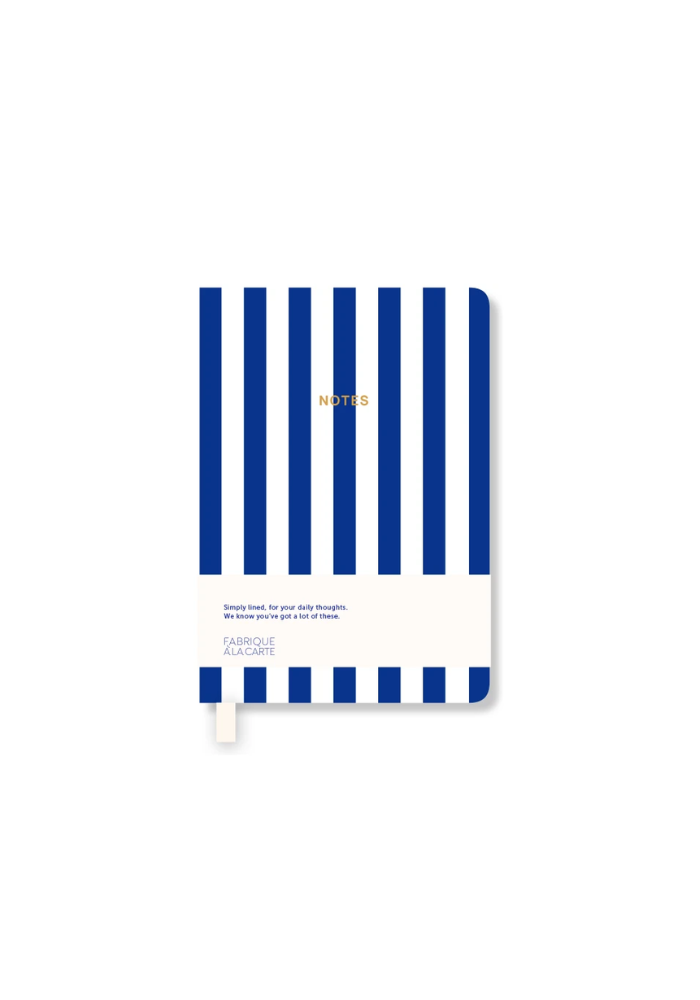 Carnet Fabrique Notebook A7 Bleu - A-Journal