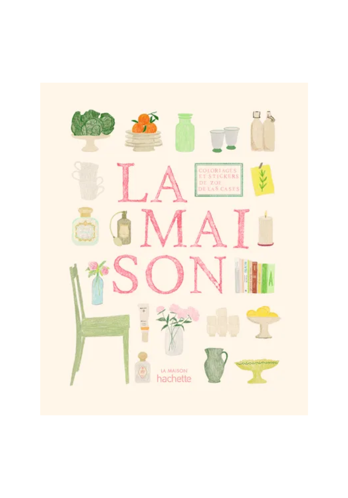 Livre De Coloriage Et Stickers La Maison - Maison D'Édition