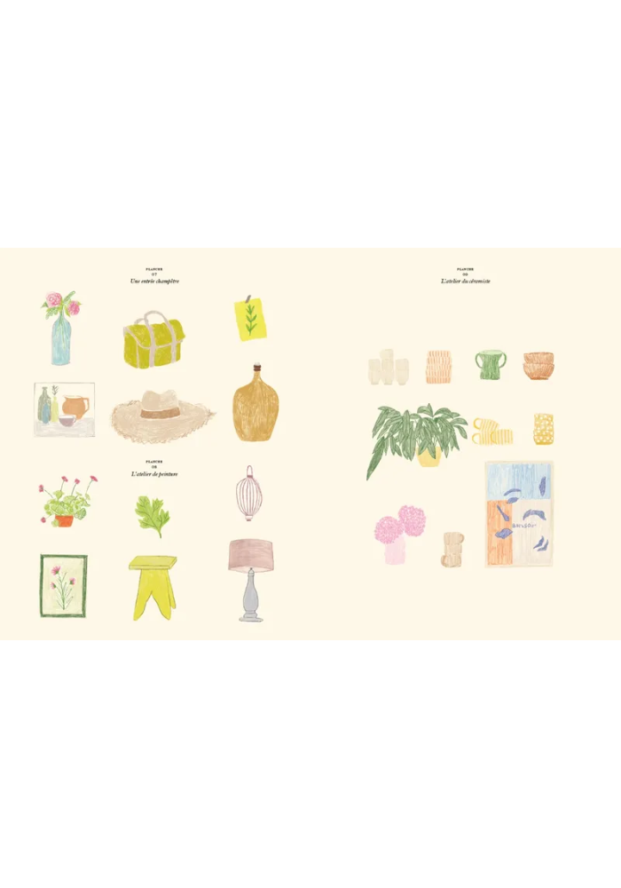 Livre De Coloriage Et Stickers La Maison - Maison D'Édition