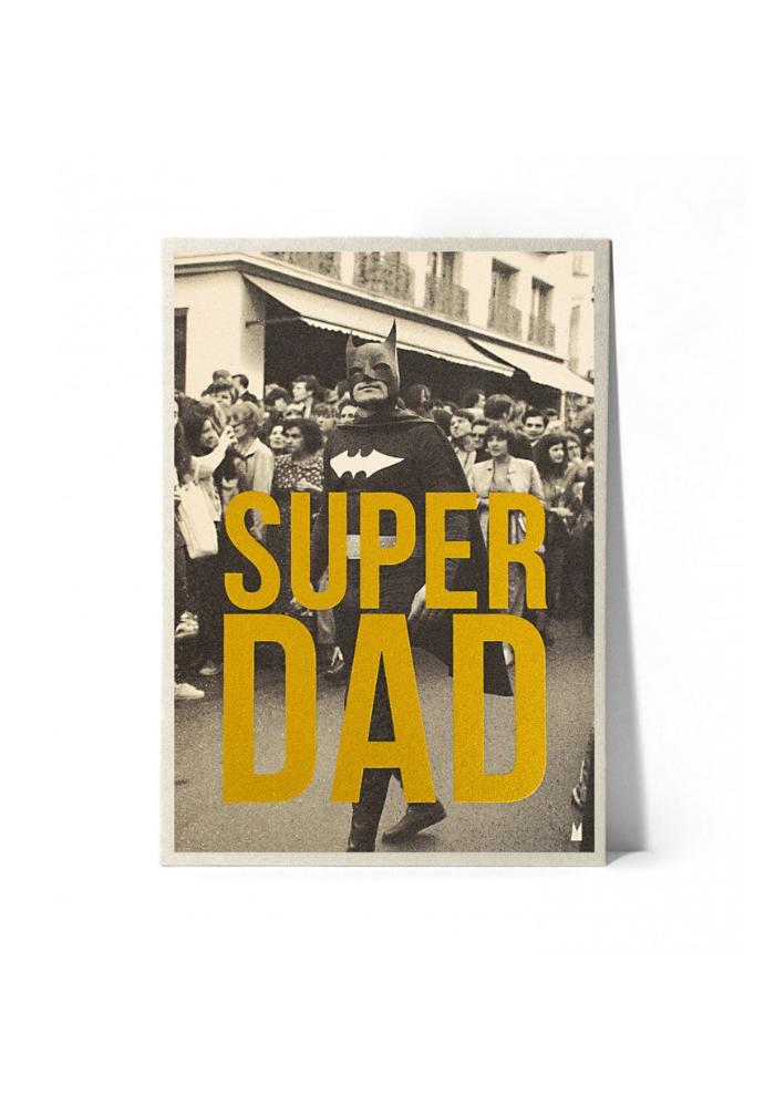 Carte M Superdad - Sélectionné Par Blush