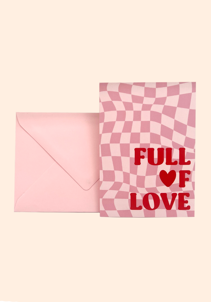 Carte Full Of Love - Blush