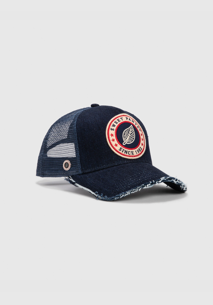 Casquette Home Run Denim Dark Navy - Sweet Pants