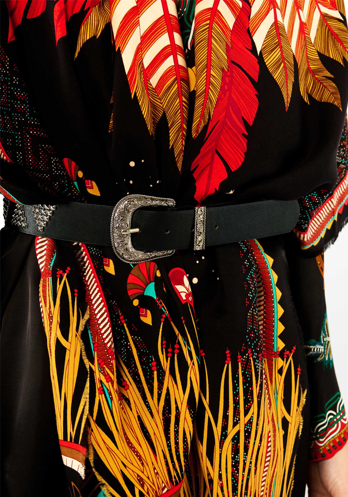 Ceinture Lars Noire - Wild Paris