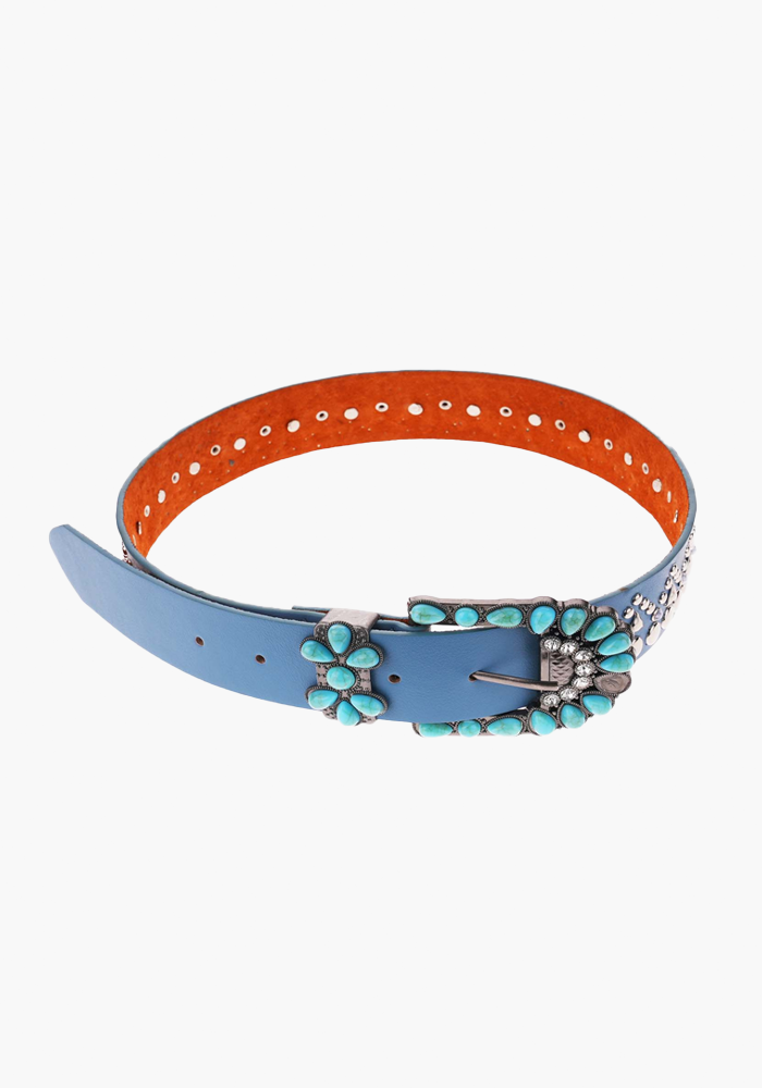 Ceinture Lazaro Bleue - Wild Paris