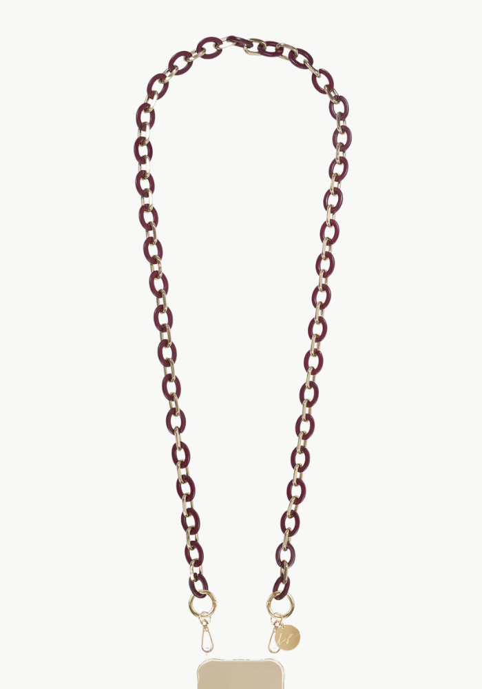 Bijou De Telephone Cassy Bordeaux - La Coque Française