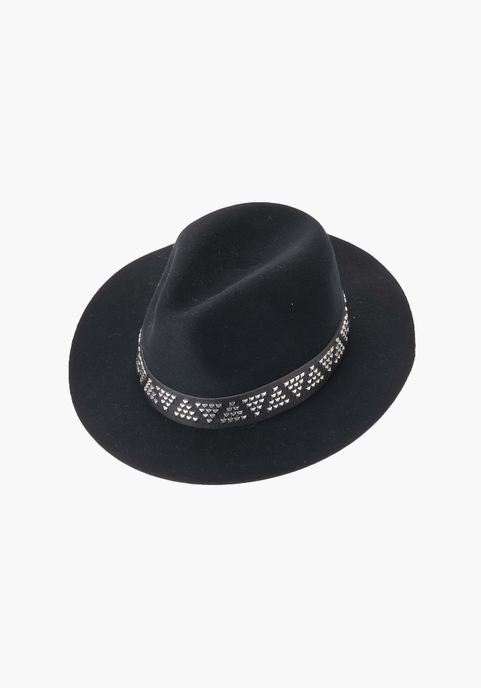 Chapeau Dalia Noir - Wild Paris