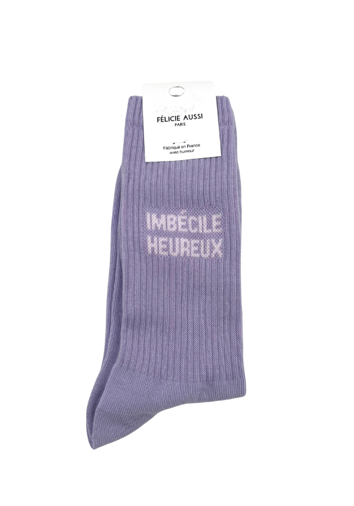 Chaussettes Homme Imbécile Heureux - Félicie Aussi