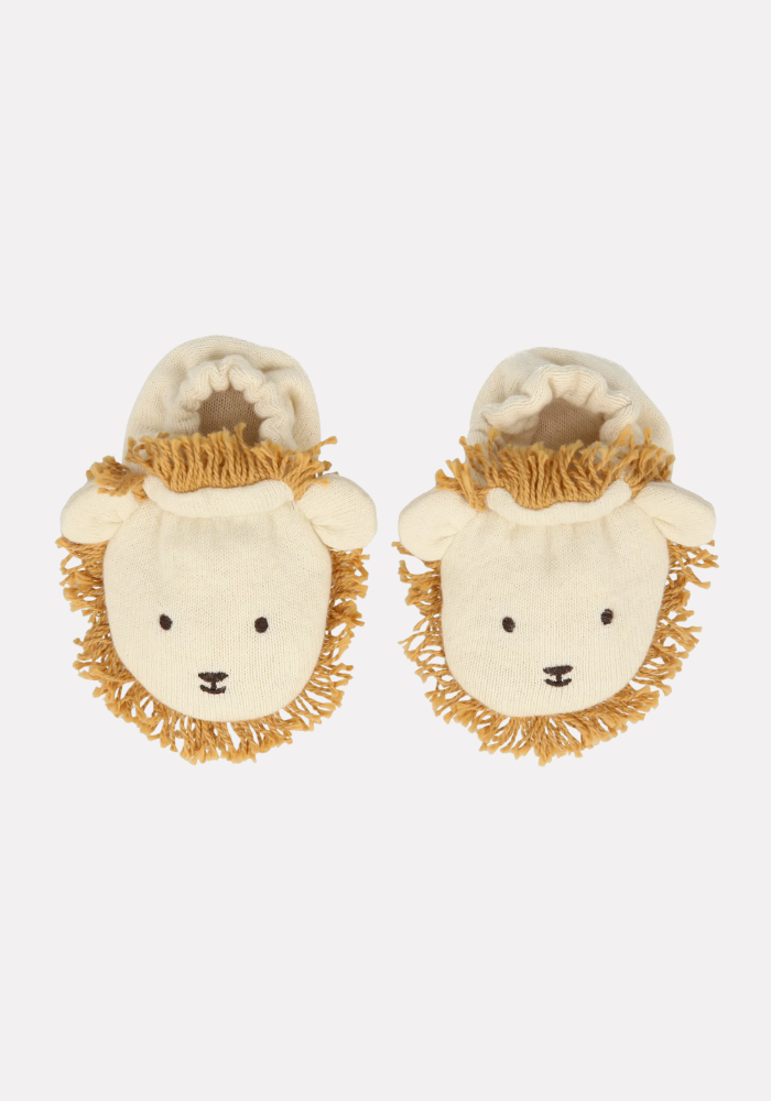 Chaussons Pour Bébé Lion 0/6 Mois - Meri Meri