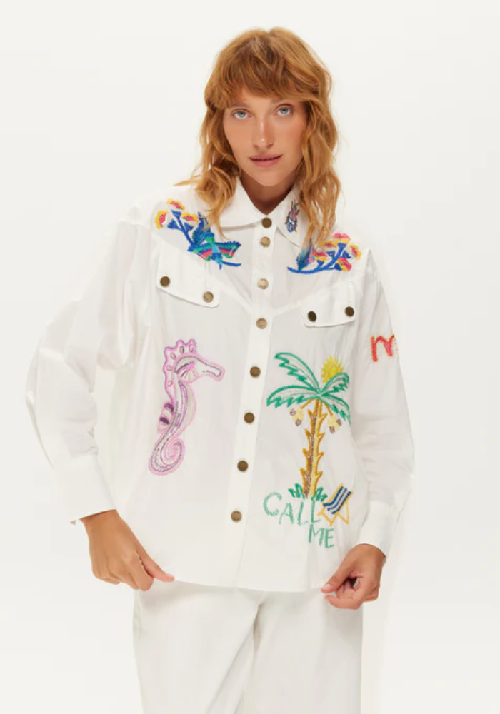 Chemise Adelyn Blanc - Me369