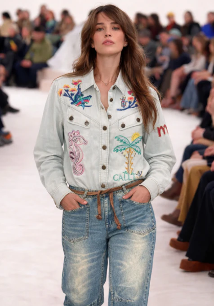 Chemise Adelyn Bleu - Me369