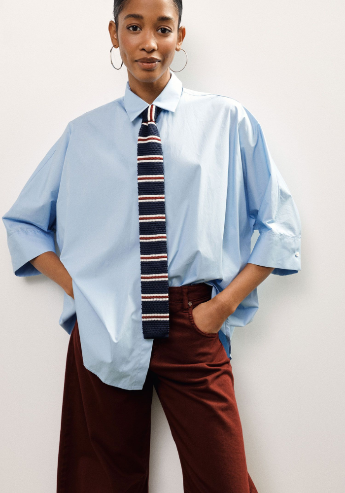 Chemise Ample Bleu - Dixie