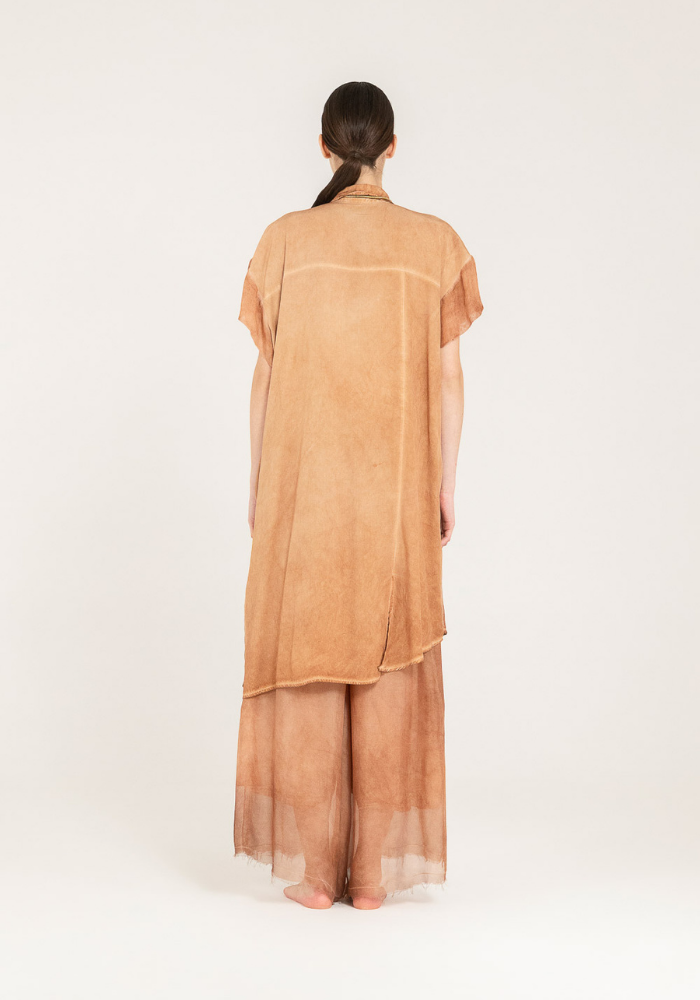 Chemise Asymétrique Starfish Orange - Sélectionné par Blush