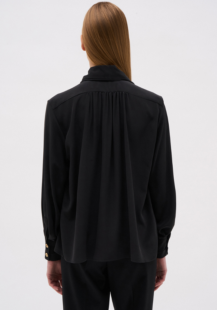 Chemise Charlie Noire -  DMN Paris
