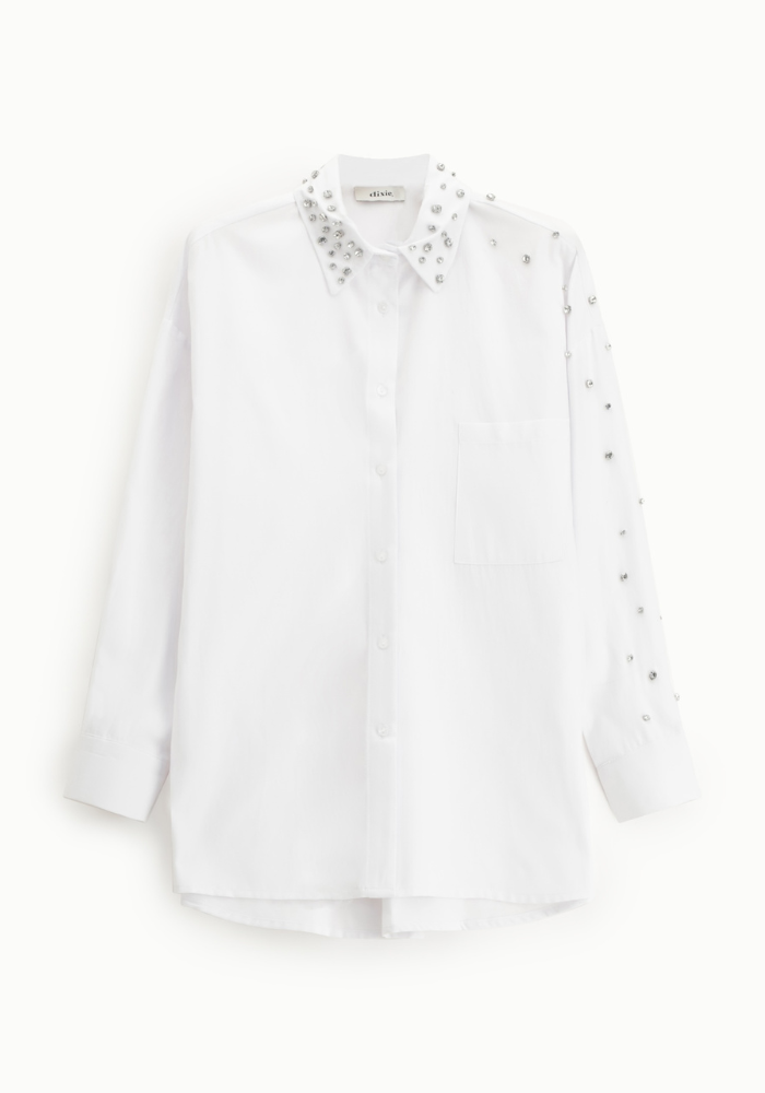 Chemise Droite Avec Strass - Dixie