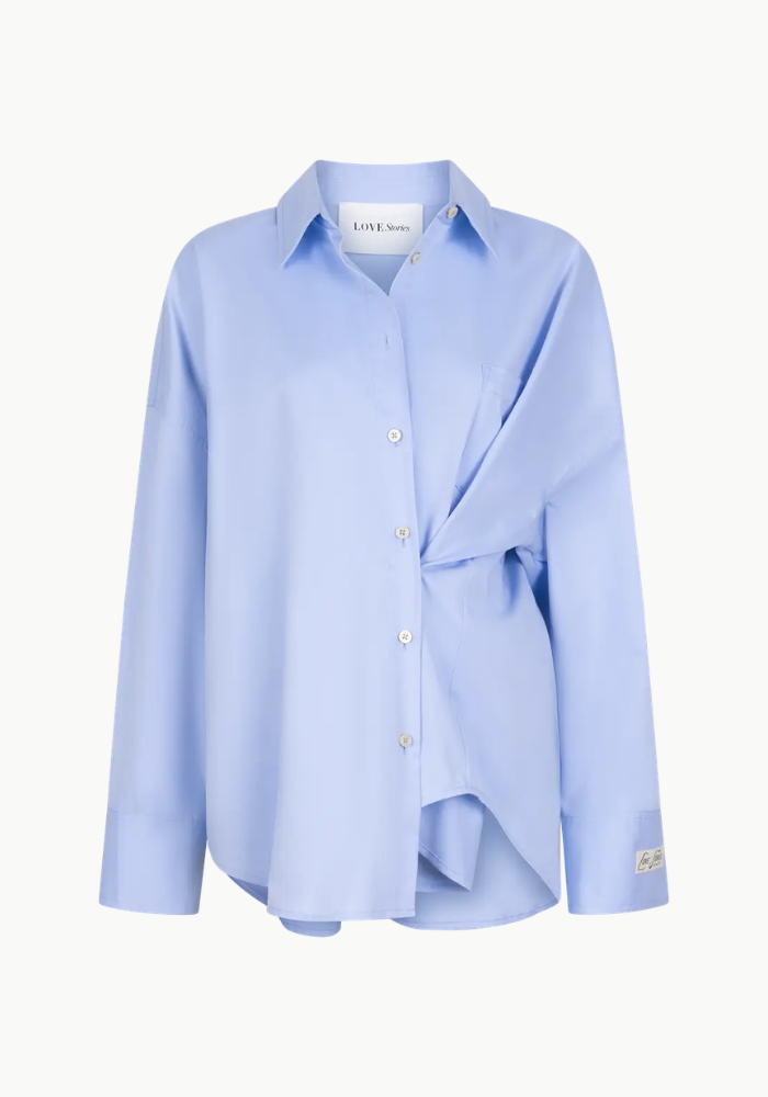 Chemise Hailey Bleue Ciel - Love Stories