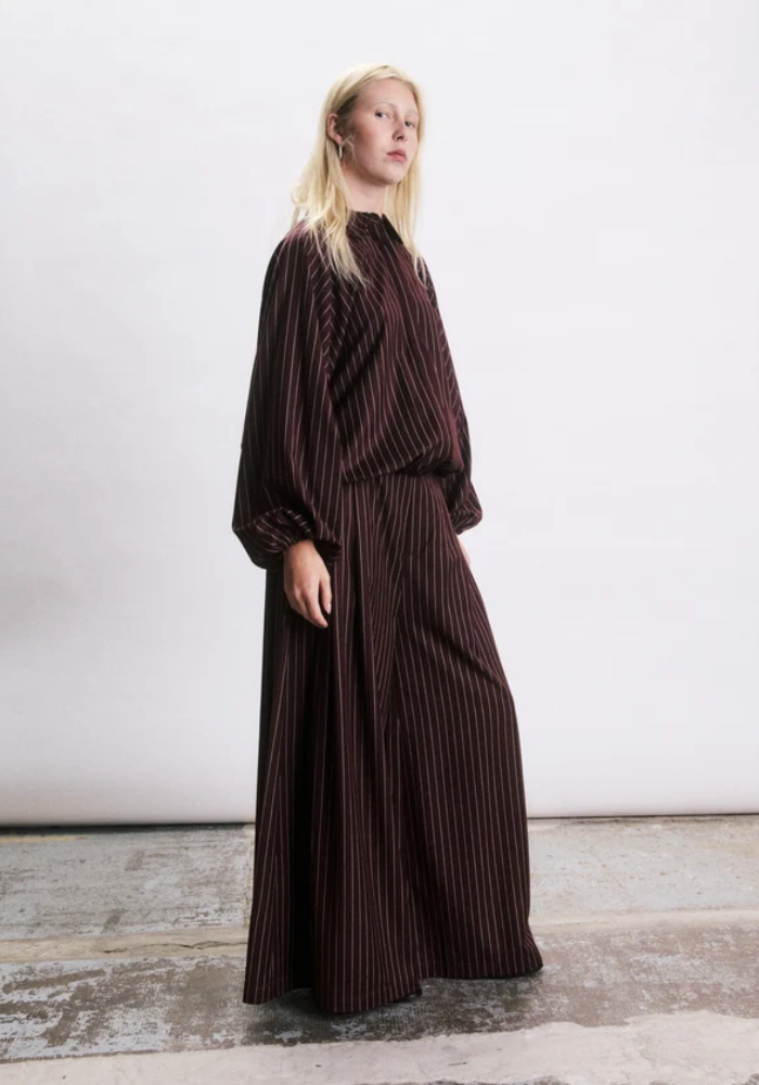 Chemise Omar Bordeaux