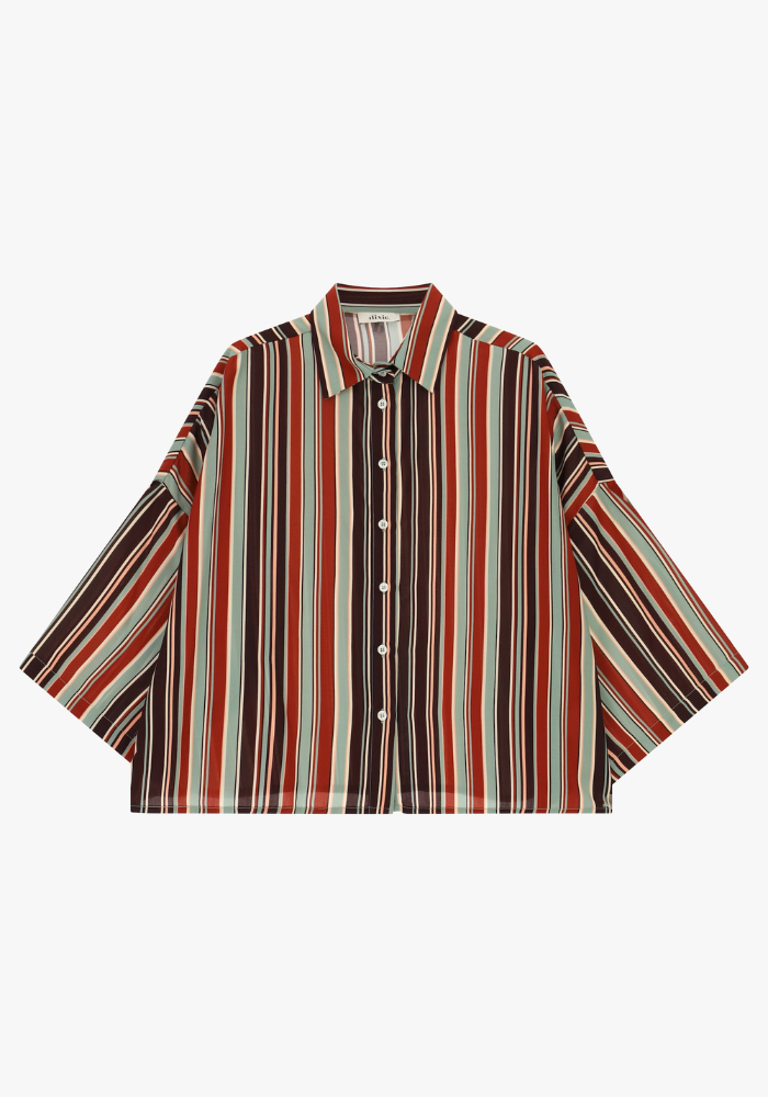 Chemise Oversize Rayures Multicolor - Dixie