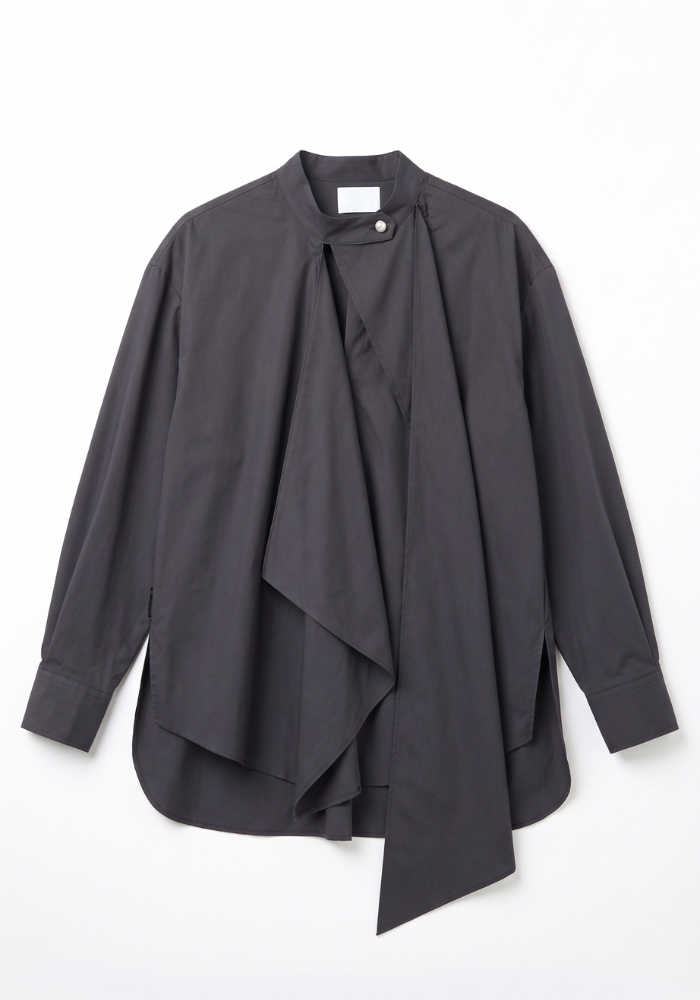 Chemise Rabat Triangulaire Noir - Su