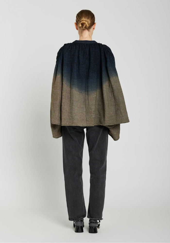 Chemise Malo Navy Et Kaki - V De Vinster