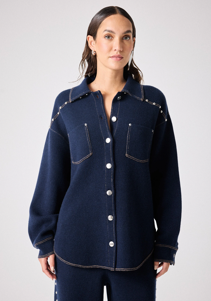 Chemise Terala Effet Denim - Not Shy