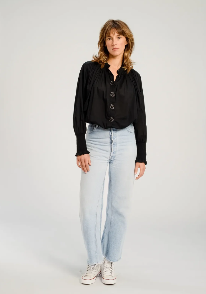 Chemisier Santiago Noir - V De Vinster