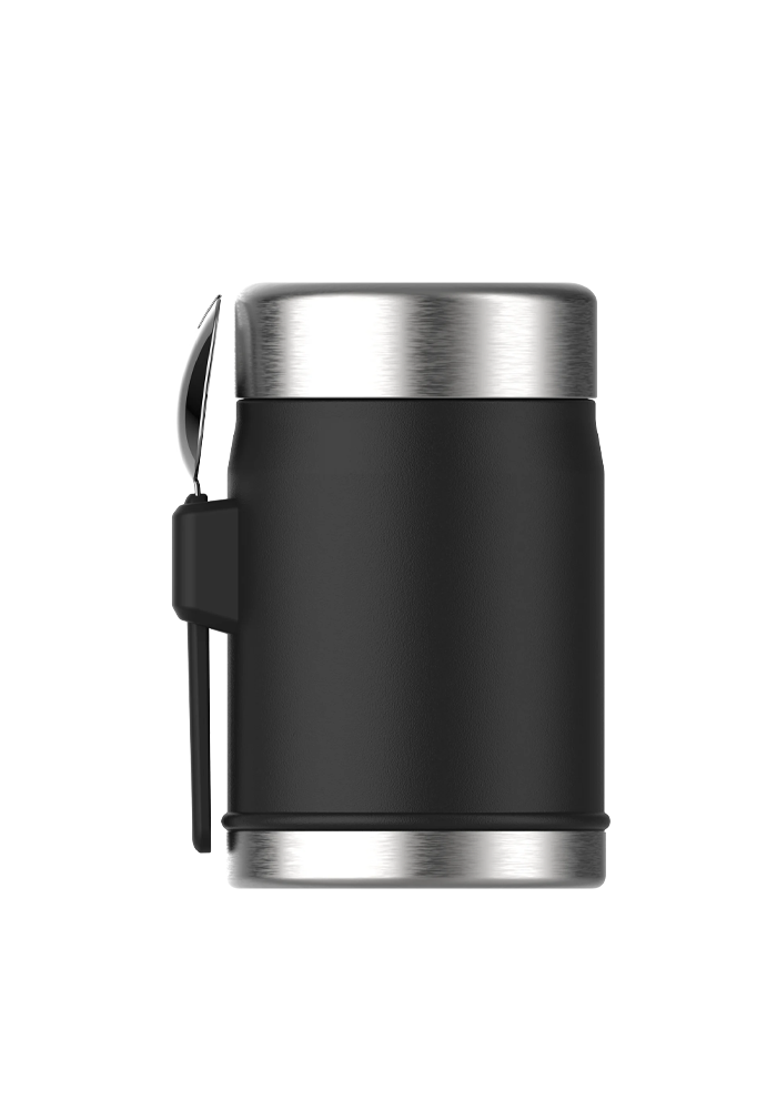 Boite Isotherme The Legendarey Food Jar Matte Black Pebble - Stanley