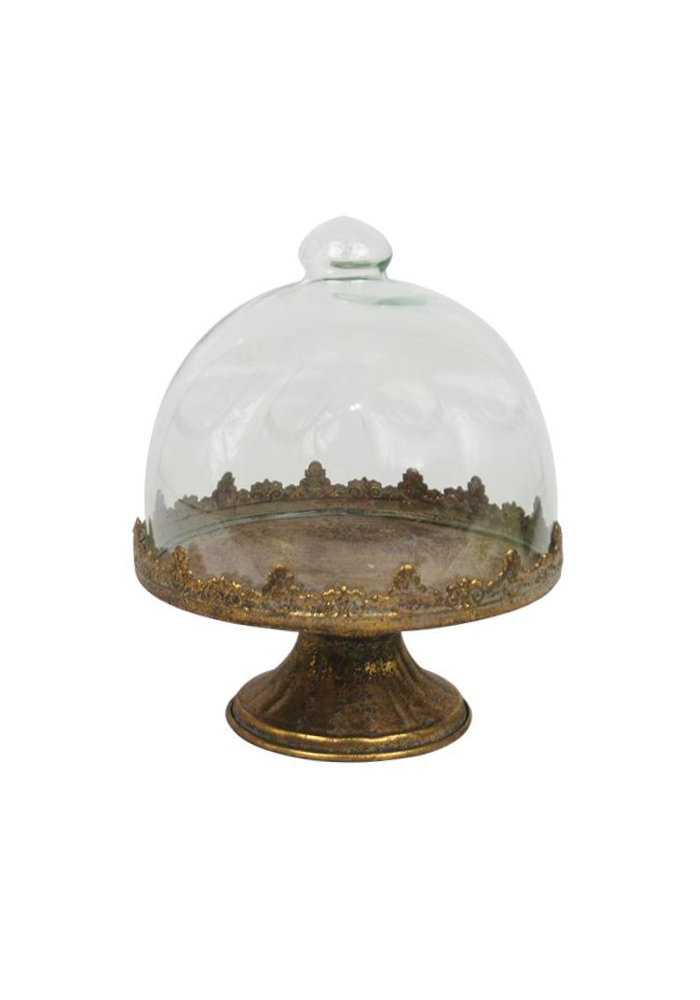 Cloche En Verre Plateau Grand - Sélectionné par Blush