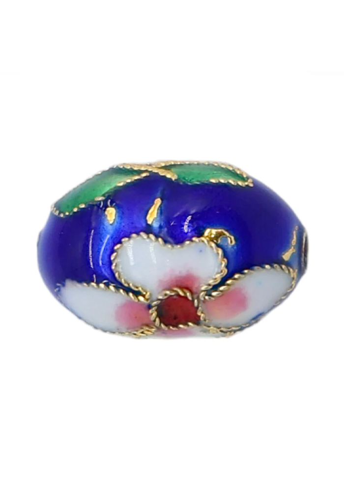 Charm Cloisonné Bleu Roi