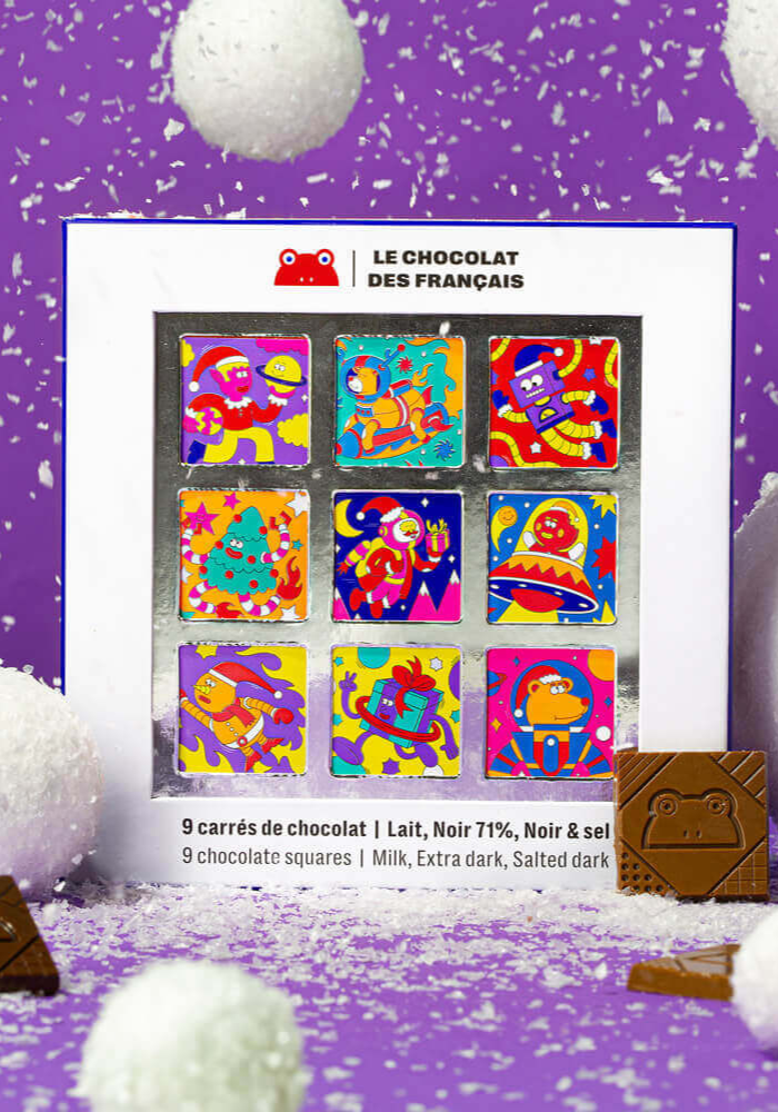 Coffret de Noël « Un Noël Galactique » - Le Chocolat Des Francais