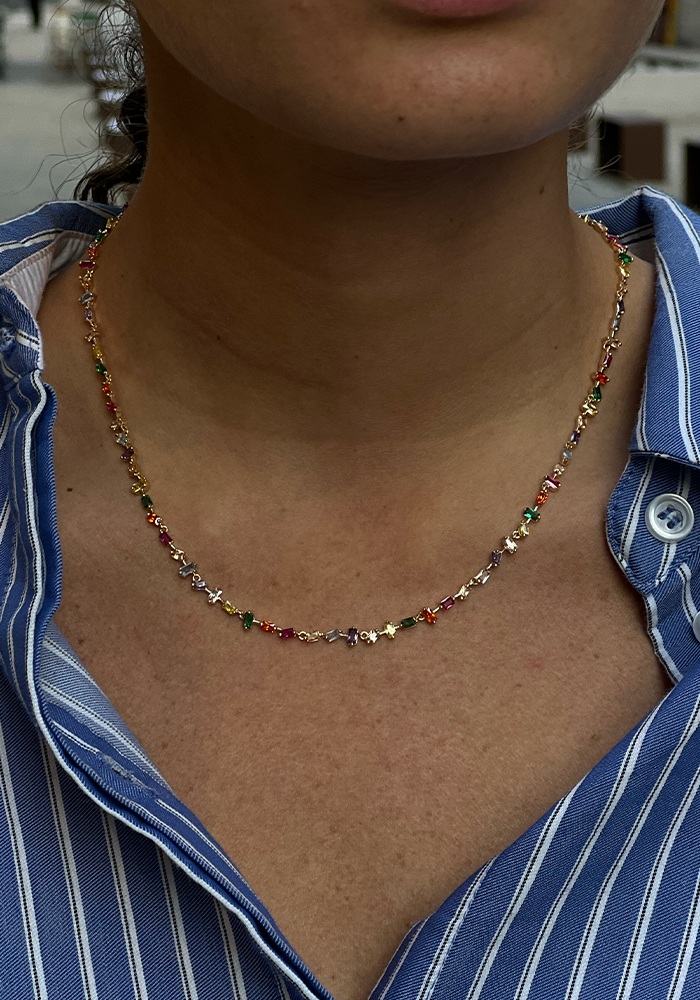 Collier Gioia Multicolore - Maison Baika