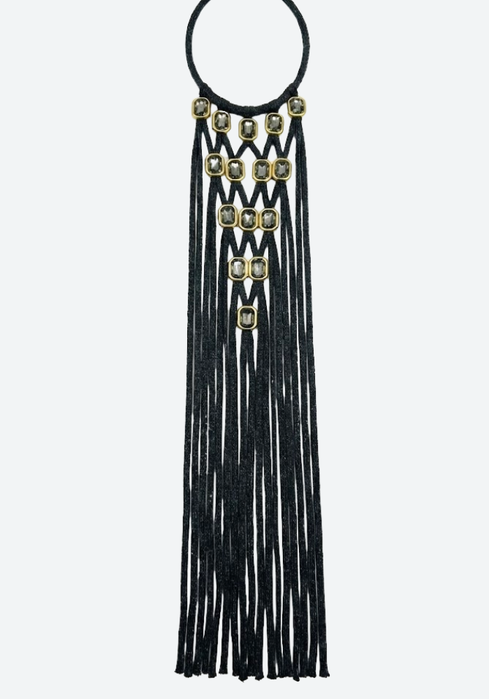 Collier Cachemire Rivière Cristaux - Sélectionné par Blush