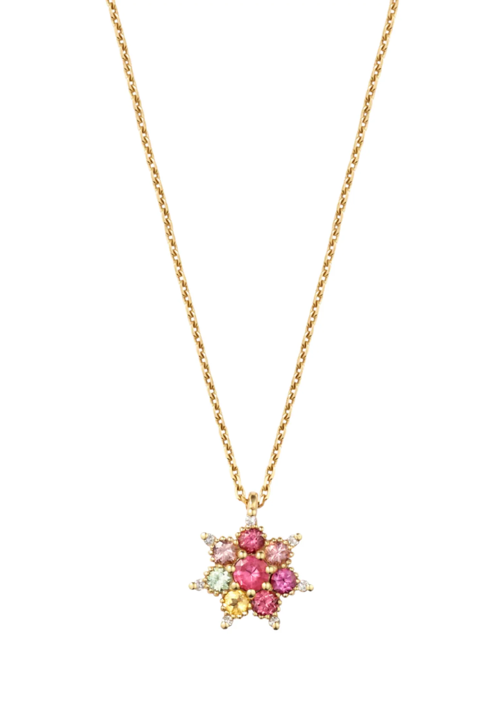 Collier Ethique Arcoiris - Rosa Maïtea