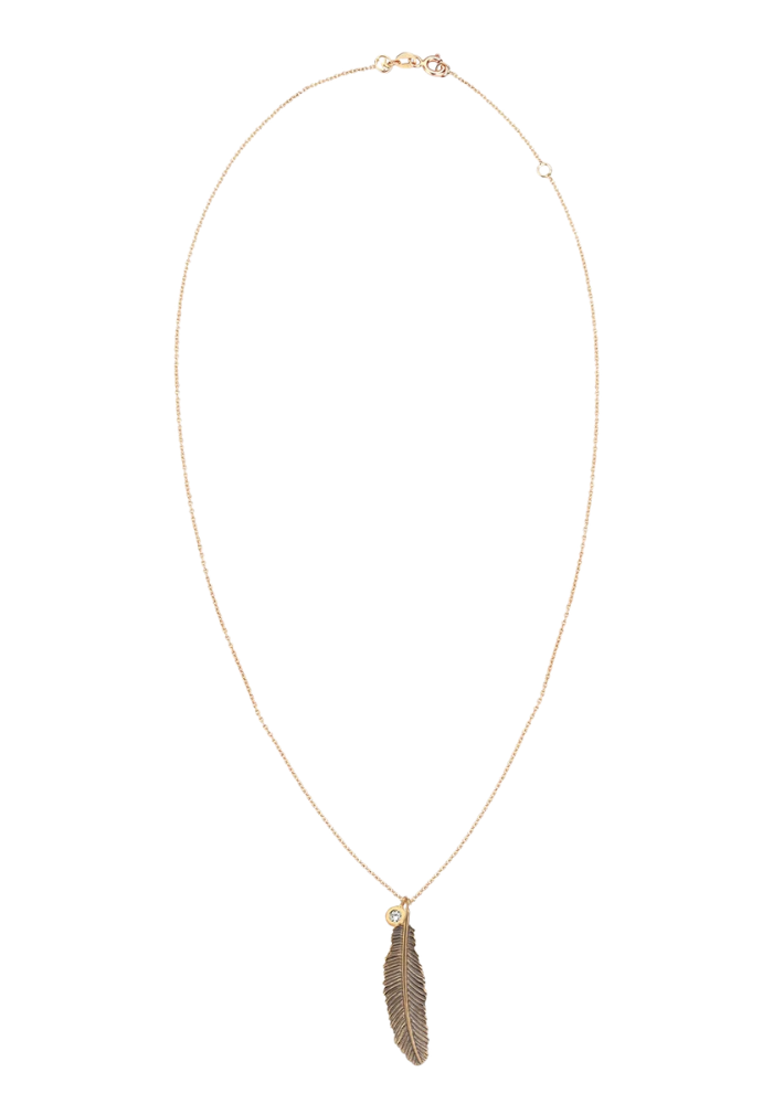 Collier Feather Midi - Kismet By Milka